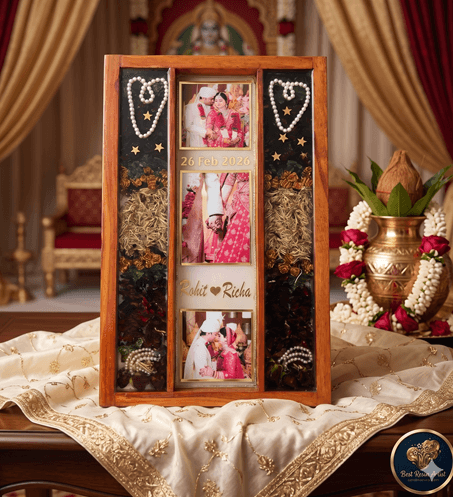 Resin Marriage Varmala Preservation by Best Resin Artist Shilpa Amit Shrivastava